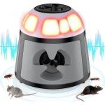 Ultrason souris et rats repulsif souris ultrasons 360 anti souris avec lumire led appareil ultras repulsif ...
