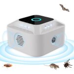 Ultrason souris et rats rpulsif souris avec lumire clignotante 3 modes rpulsifs anti - taupes extrieur ...