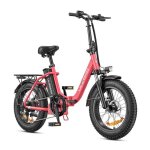Ulzomo dolphin - v�lo �lectrique pliant 20 250w - batterie 36v 13ah - autonomie 80 km - rose