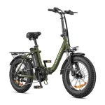 Ulzomo dolphin ? v�lo �lectrique pliable 20 250w batterie 36v 13ah autonomie 80 km vert