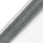 Grillage poule - unho - 1x25m - galvanisé - résistant à la rouille - maille hexagonale 25mm Grillage poule - unho - 1x25m - galvanisé - résistant à la rouille - maille hexagonale 25mm