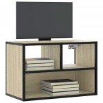Unique * meuble tv - table de tlvision - chne sonoma - 60x31x395 cm - bois dingnierie et mtal new880656 ...