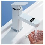 Unique robinet lavabo mitigeur salle de bain en laiton pure robinet salle bain mousseur neoperl mitigeur ...