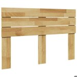 Unique t�te de lit lmt - armoire de t�te de lit de chambre 120 cm bois massif de ch�ne cozy902856