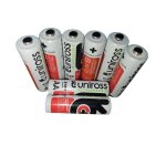 Uniross pack de 8 piles rechargeables aa / hr6 2100 nimh hybrio 1. 2v