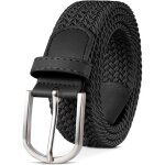 Unisexe tissu lastique ceinture lastique tresse stretch belt ceinture tirable pour les hommes et ...