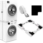 Universel kit de superposition niuxx pour 46 - 66cm lave - linge et sèche - linge kit d?empilage pour ... Universel kit de superposition niuxx pour 46 - 66cm lave - linge et sèche - linge kit d?empilage pour ...