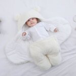 Universelle sac de couchage bb hiver couverture emmaillotage bb produits pour bbs longueur 62cm ...