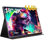 Uperfect moniteur de jeu portable 18 2k 144 hz 100 % dci - p3 pour ordinateur portable pc mobile mac ...