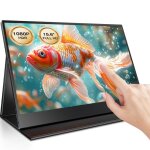 Uperfect moniteur portable tactile full hd 156 pouces 1080p pour ordinateurs portables / pc / mac / ps4 ...