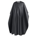 Uraqt capes de coiffeur de salon pleine longueur robe de coiffure noir