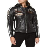 Urban leather - ur - 156 - urban 5884 58 leren bikerjack 58 urban vestes pour femme damen (lot de 1)