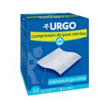 Urgo soins infirmiers compresse de gaze st�rile 10 x 10cm 50 unit�s