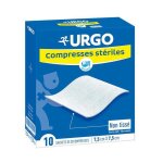 Urgo soins infirmiers compresse non tiss� st�rile 75 x 75cm 10 sachets