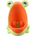 Urinoir 1 pi�ce entra�nement gar�ons - portable l�ger enfants - pot grenouille