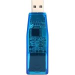 Usb 2. 0 vers lan rj45 ethernet 10 - 100mbps adaptateur de carte rseau bleu pour pc android c07966