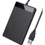 Usb 3. 0 boitier disque dur externe 2. 5 botier externe uasp 5gbps 6tb max pour sata iii ii i hdd ssd ...