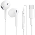 Usb c couteurs pour iphone 16 [certifi mfi] casque type c hifi stro microphone avec contrle du volume ...