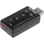 Usb carte son 7. 1 canaux 3d audio carte son micro adaptateur 3. 5 mm pour casque stro pour win xp ...