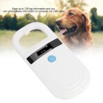 Usb lecteur didentit rechargeable d cran oled de haute luminosit scanneur de puce didentification ...
