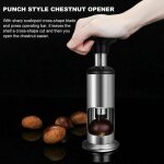 Ustensile de barbecue ouvre - chataigne eplucheur de noix en acier inoxydable poinçon manuel casse - ... Ustensile de barbecue ouvre - chataigne eplucheur de noix en acier inoxydable poinçon manuel casse - ...