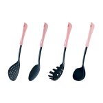 Ustensiles de cuisine - 7house - set de 4 pièces - plastique pp et nylon - anti - adhésif - résistant ... Ustensiles de cuisine - 7house - set de 4 pièces - plastique pp et nylon - anti - adhésif - résistant ...