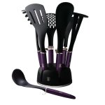 Ustensiles de cuisine - berlingerhaus - purple eclipse collection - 7 pices - nylon - rsistant  220c ...