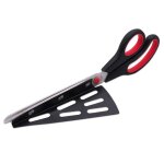Ustensiles de cuisson 2 en 1 ciseaux  pizza dtachables ciseaux  pizza en acier inoxydable