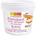 Fondant en poudre - scrapcooking - 7312 - blanc - 150g - glaage facile  personnaliser