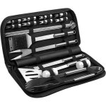 Ustensiles plancha 24pcs ustensiles barbecue en acier inoxydable kit daccessoires plancha bbq teppanyaki ...