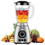 Uten blender électrique1800w blender smoothie mixeur puissant 2l 18 vitesses et 3 prédéfinis avec 6 lames ... Uten blender électrique1800w blender smoothie mixeur puissant 2l 18 vitesses et 3 prédéfinis avec 6 lames ...