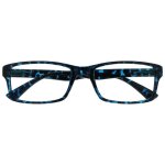 Uv reader - uvr092bl - 10 - la societe lunettes de lecture bleu ecaille lecteurs designer style hommes ...