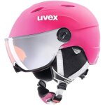 Uvex - 9003 - junior visor pro - casque de ski pour enfants - avec visiere