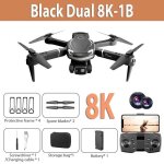 Pour v88 drone black - 8k - batterie 5g gps professionnel hd photographie a�rienne t�l�commande avion ...