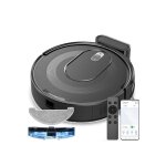 Vactidy cleanova w7 - 4000 pa aspirateur robot laveur 3 en 1 - 120min dautonomie - connect� alexa / app ...