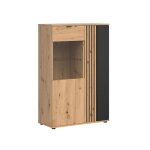 Vaisselier 2 portes petits - meubles - ezra - 90 x 40 x 137cm - bois