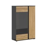 Vaisselier 2 portes petits - meubles - pia - 95 x 39 x 146cm - bois