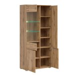Vaisselier 4 portes petits - meubles - selma - 90 x 41 x 195cm - bois