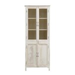 Vaisselier en bois de manguier blanchi cuzco Vaisselier en bois de manguier blanchi cuzco