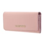 Valentino porte - monnaie rose pour femme - alexia wallet with flap cipria 124263