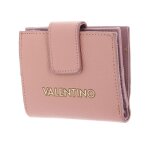 Valentino porte - monnaie rose pour femme - alexia zip around wallet cipria 124261