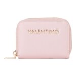 Valentino porte - monnaie rose pour femme - delia re zip around wallet cipria 334373