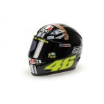 Valentino rossi casque 1 / 5 vr46 mini casque test 2007 unisexe.
