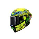 Valentino rossi mini casque r�plique 1:5 ? vr46 motogp misano race 2 2021