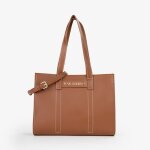 Valentino sac cabas aury re marron femme vbs9ob01 cuoio marron (cuoio)