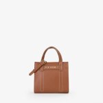 Valentino sac cabas aury re marron femme vbs9ob05 cuoio marron (cuoio)