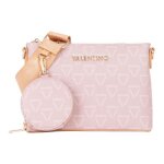 Valentino sac � �paule bandouli�re rose brun clair pour femme - lady re pochette cipria / natur 295457 ...