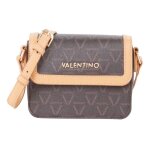Valentino sac à épaule brun foncé brun clair pour femme - lady re flap bag moro / naturale 295422 Valentino sac à épaule brun foncé brun clair pour femme - lady re flap bag moro / naturale 295422