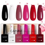 Valentinstag gel semi - permanent nail polish 6 colours uv gel nail polish white purple red black brown ...