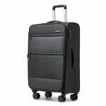 British traveller valise soute souple extensible 98l (80x49x30cm) valise de voyage - 4 roulettes serrure ...